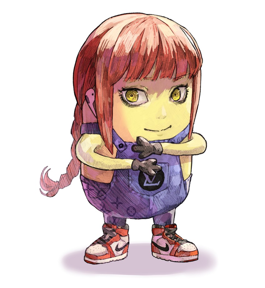 makima and minion (chainsaw man and 2 more) drawn by subakeye