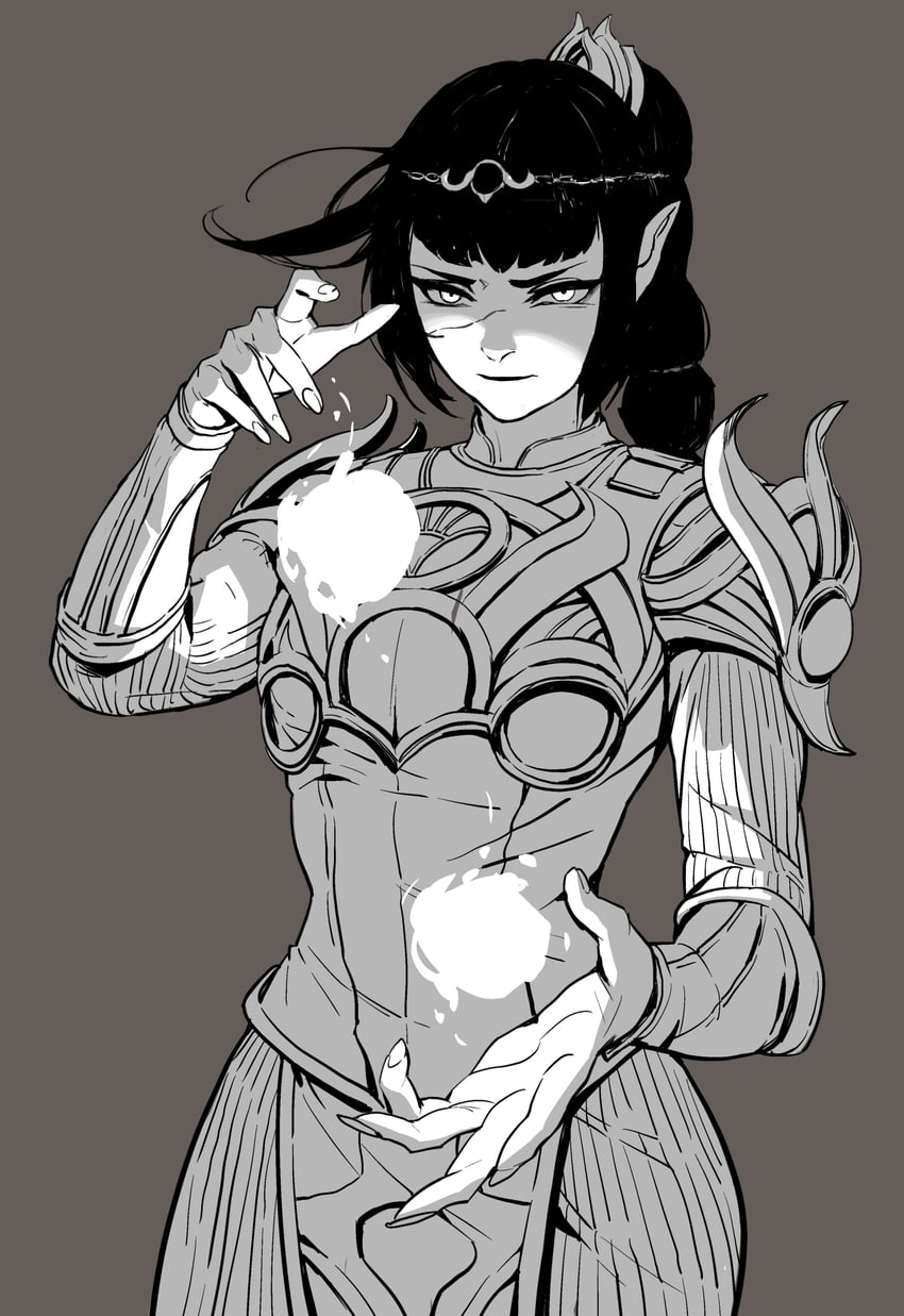 shadowheart (dungeons & dragons and 2 more) drawn by ori_dal