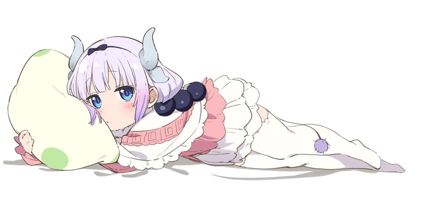 kanna kamui (kobayashi-san chi no maidragon) drawn by nyum