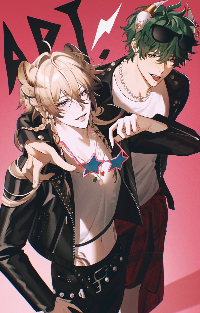 quentin and morr (algorhythm project and 1 more) drawn by montaro