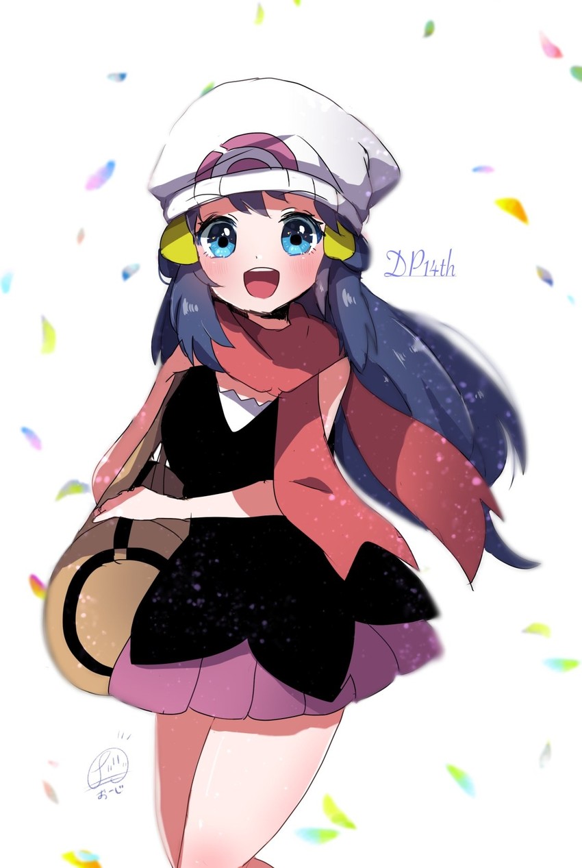 dawn (pokemon and 1 more) drawn by mocacoffee_1001