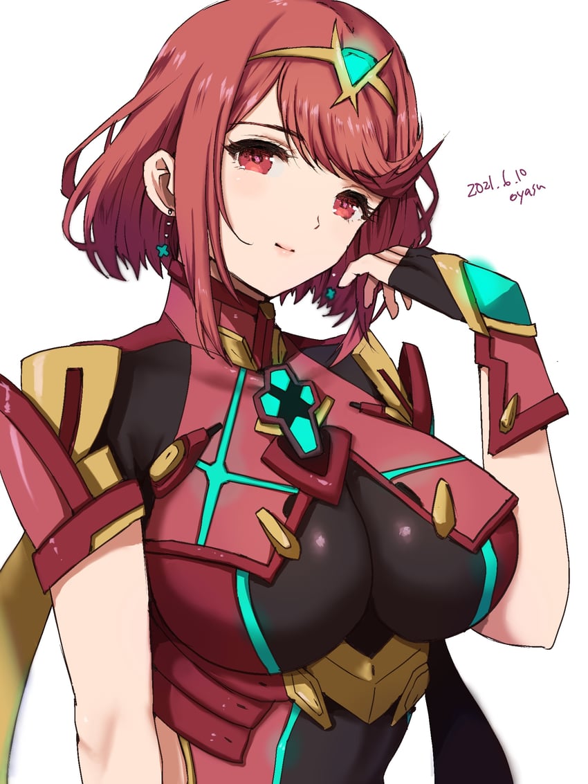 pyra (xenoblade chronicles and 1 more) drawn by yamamori_kinako