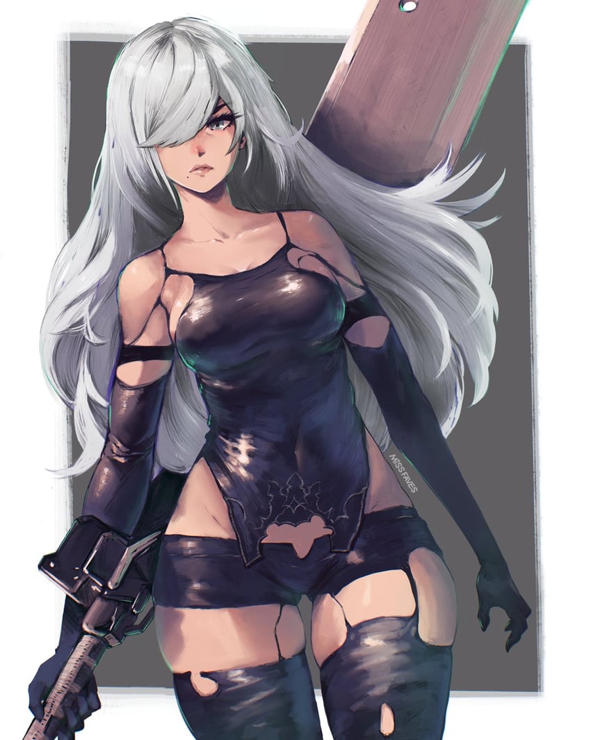 a2 (nier and 1 more) drawn by miss_faves
