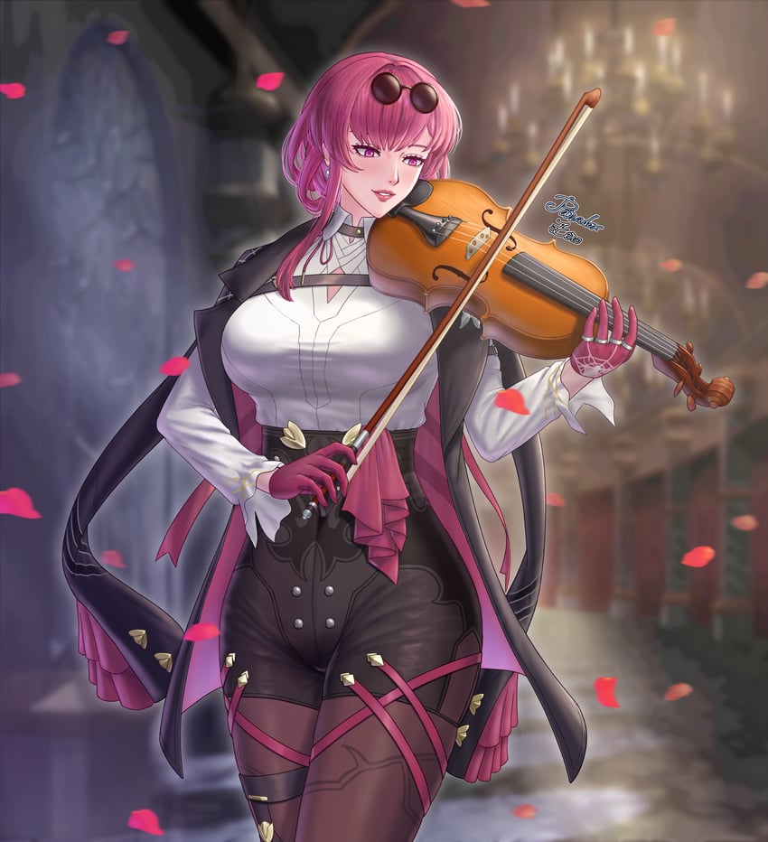 kafka (honkai and 1 more) drawn by paradox_zero_0