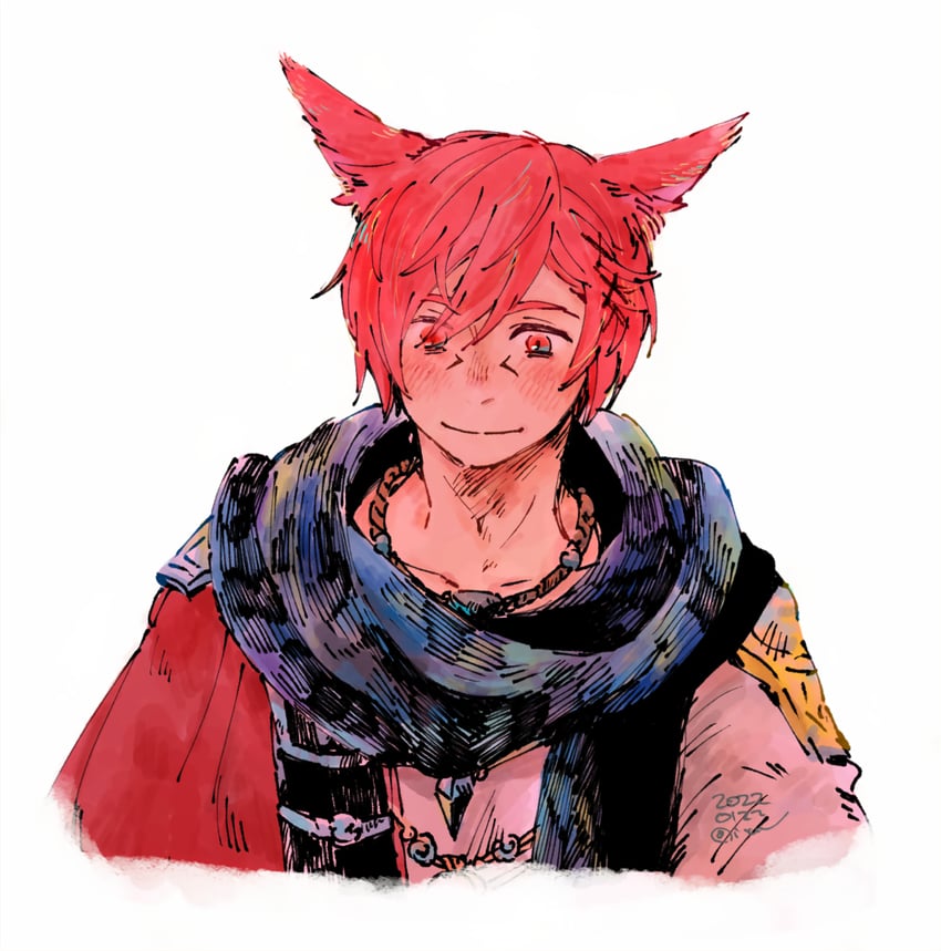 g'raha tia (final fantasy and 1 more) drawn by itowo_(itowc)