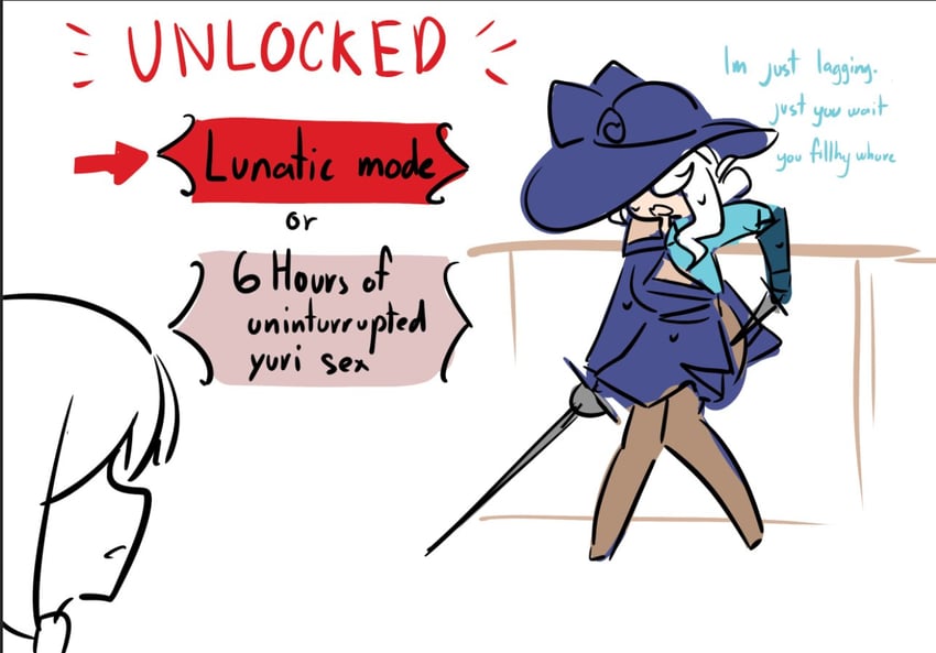 rapier-chan and longsword-chan (original) drawn by centurii-chan