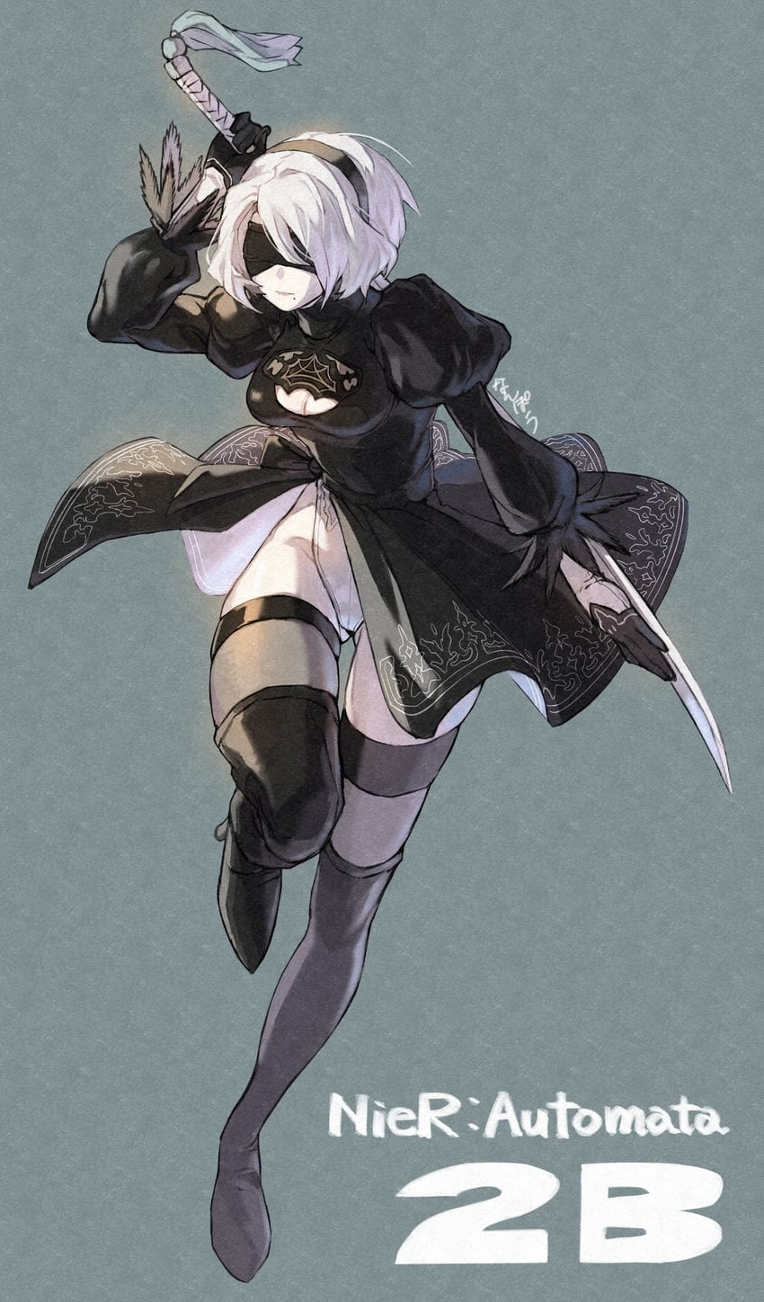 2b (nier and 1 more) drawn by nanpou_(nanpou0021)