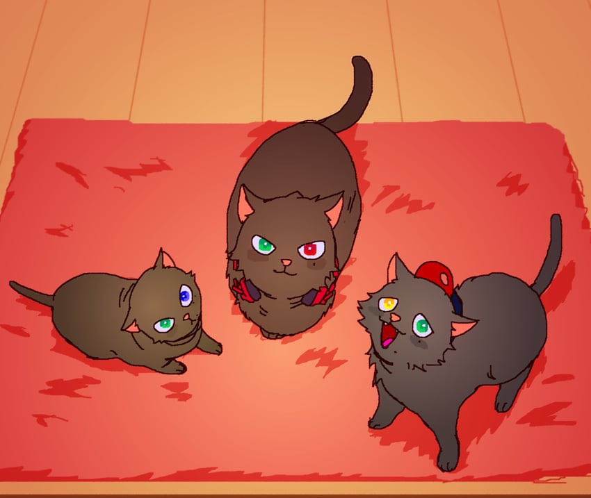 yamada ichiro, yamada saburo, and yamada jiro (hypnosis mic) drawn by iria59