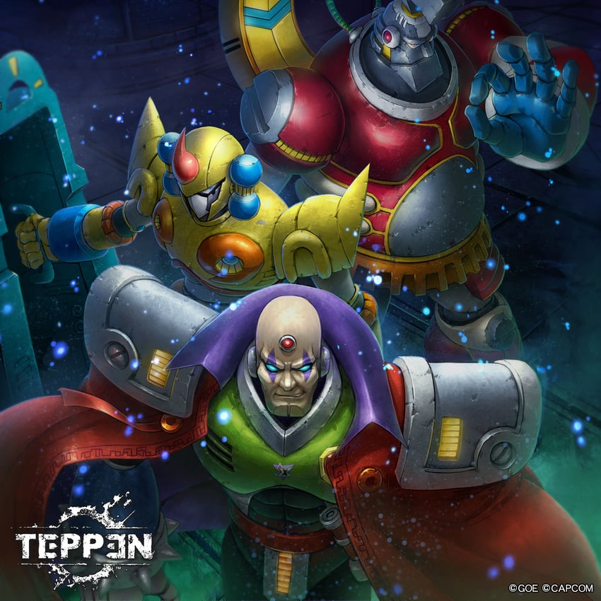 sigma, bit, and byte (mega man and 3 more) drawn by ishida_baru