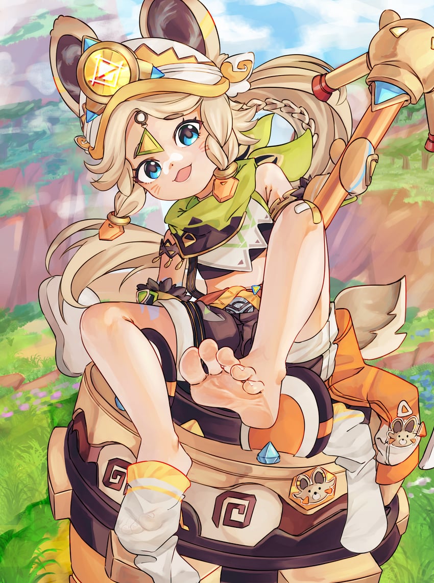kachina (genshin impact) drawn by chaosexceed