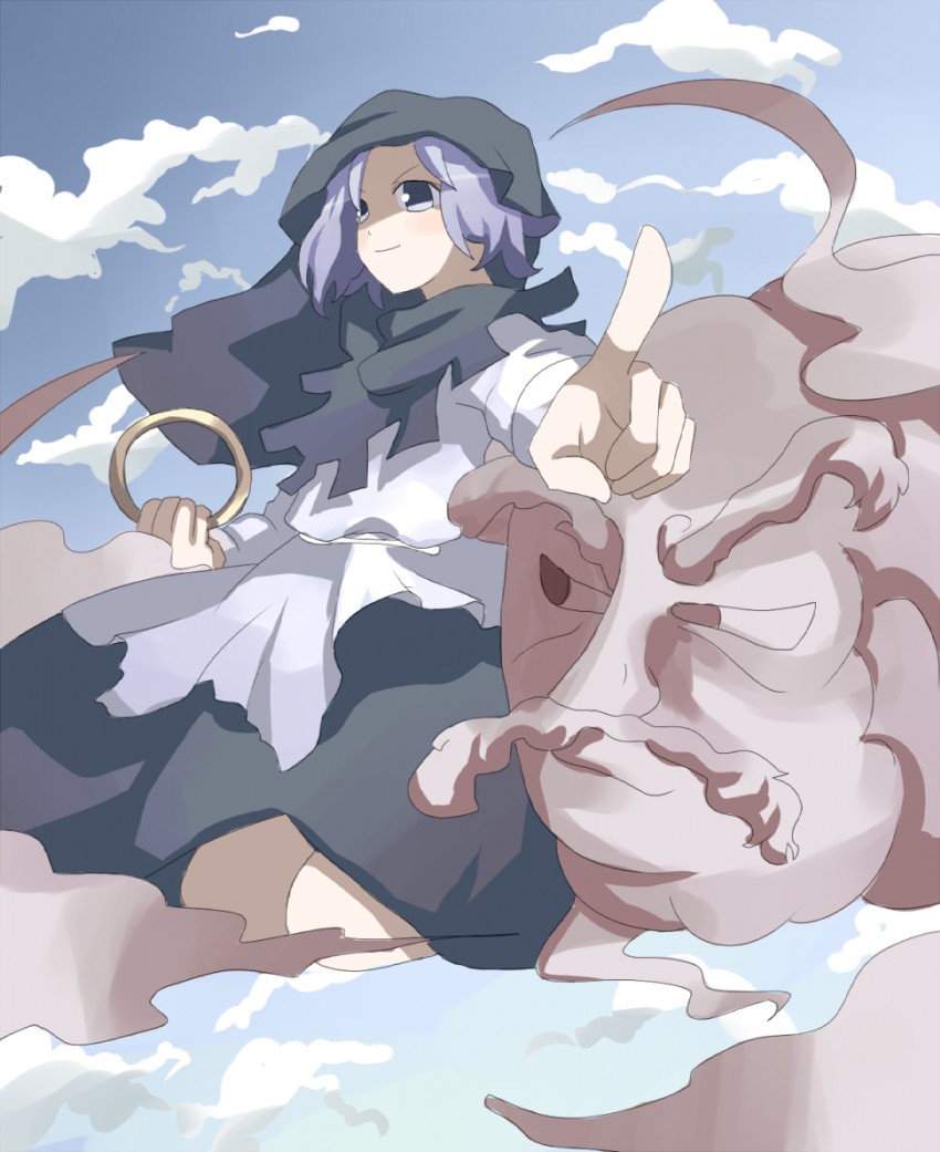kumoi ichirin and unzan (touhou) drawn by uiru