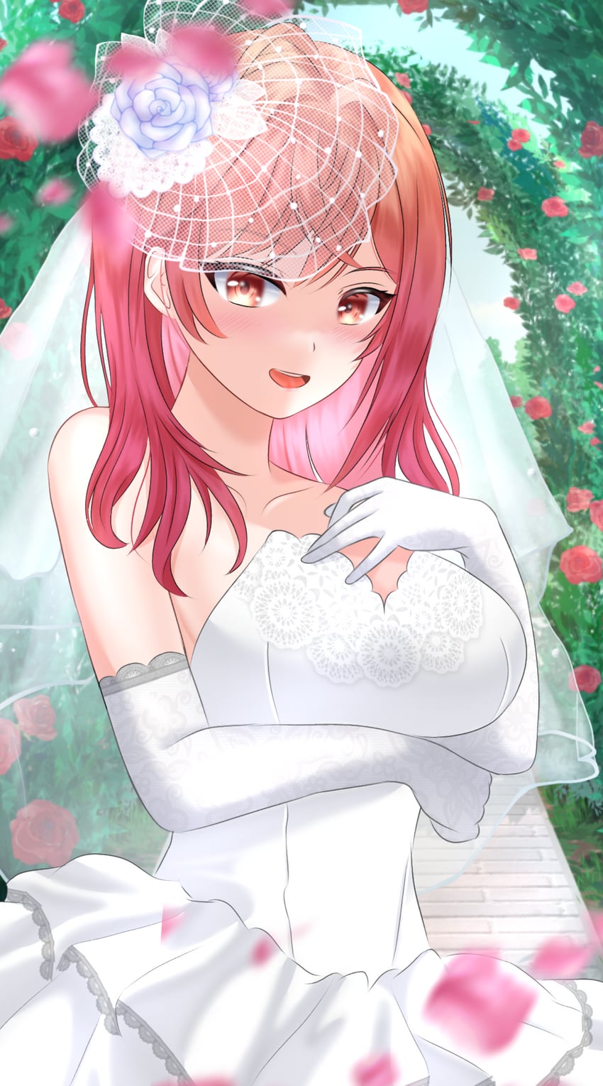 ichijou ririka (hololive and 1 more) drawn by rain_lambda