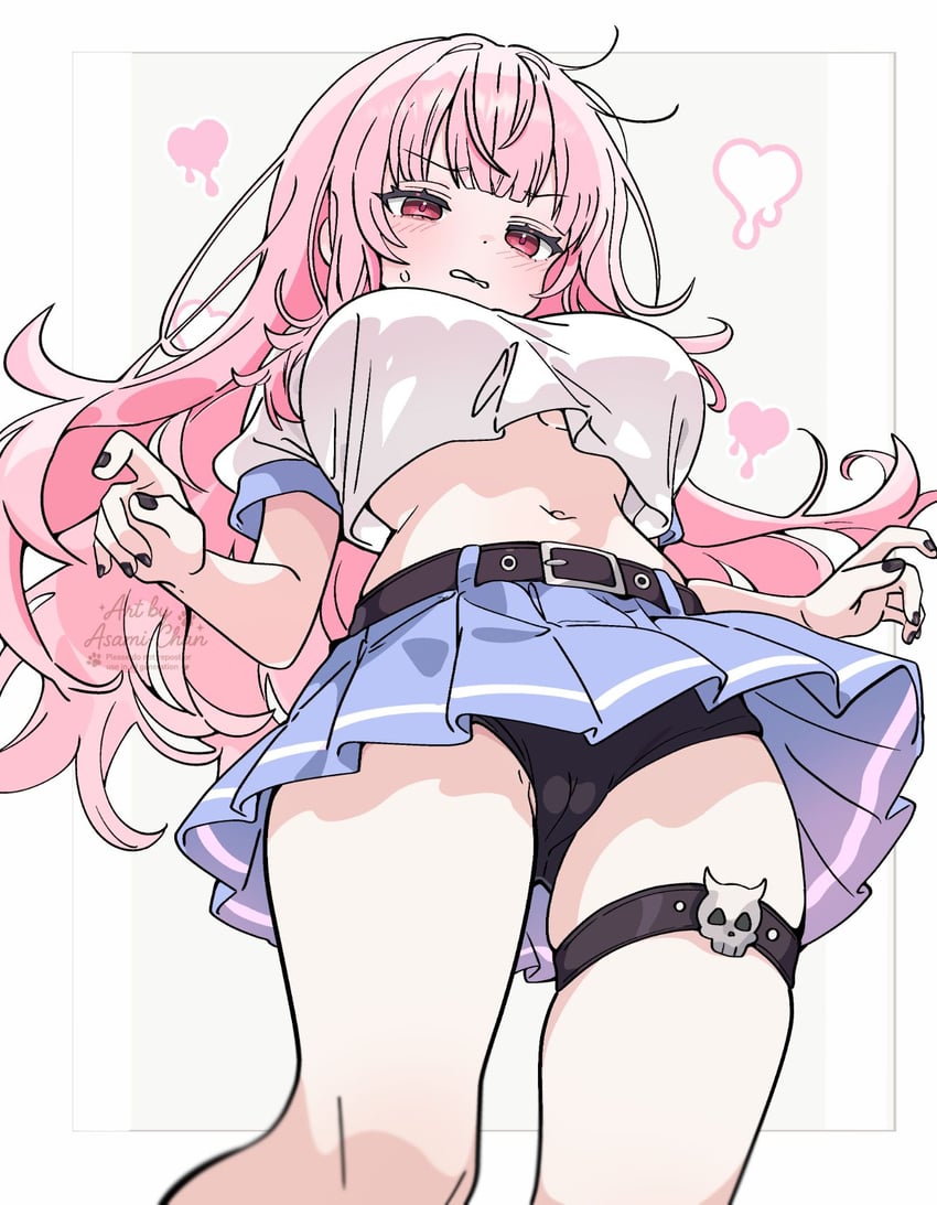 mori calliope (hololive and 1 more) drawn by asami-chan