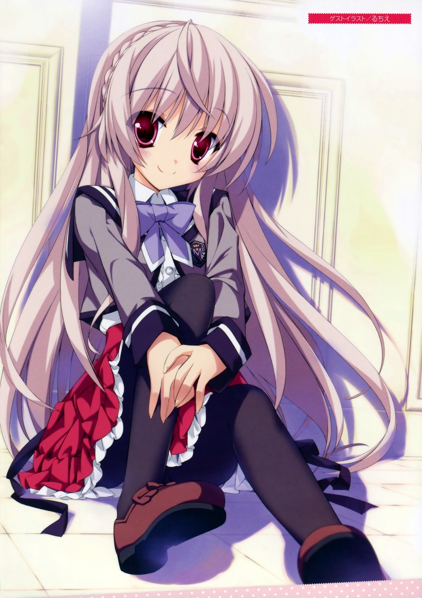 kitazono saya (shukufuku no kane no oto wa sakura-iro no kaze to tomo ni) drawn by lucie