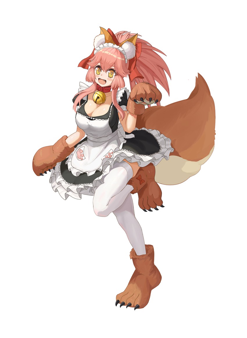 tamamo and tamamo cat (fate and 1 more) drawn by red_pupil_a