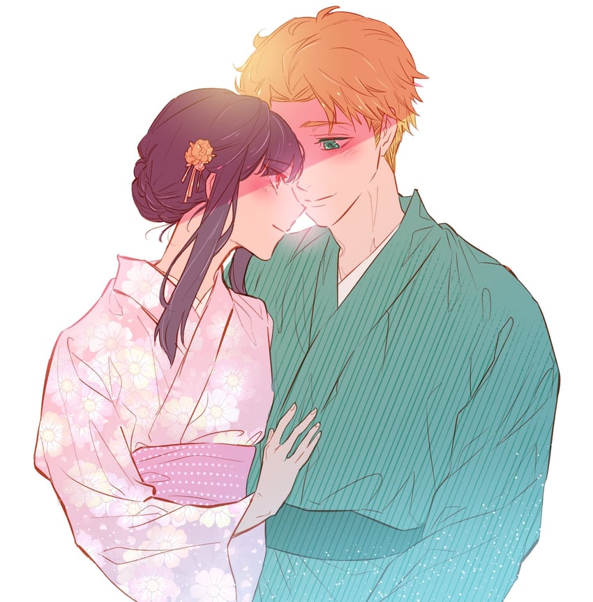yor briar and twilight (spy x family) drawn by noda_302