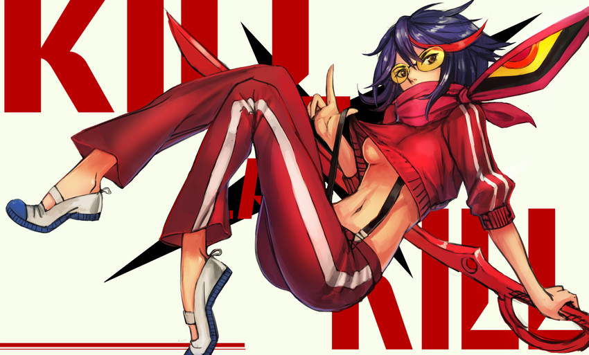 matoi ryuuko and senketsu (kill la kill) drawn by infukun