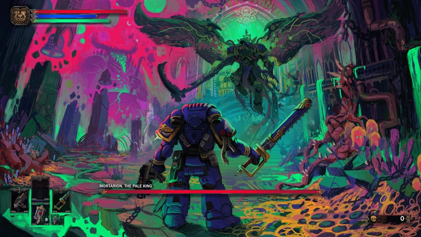 adeptus astartes, mortarion, and nurgle (dark souls and 1 more) drawn by marton_kapoli