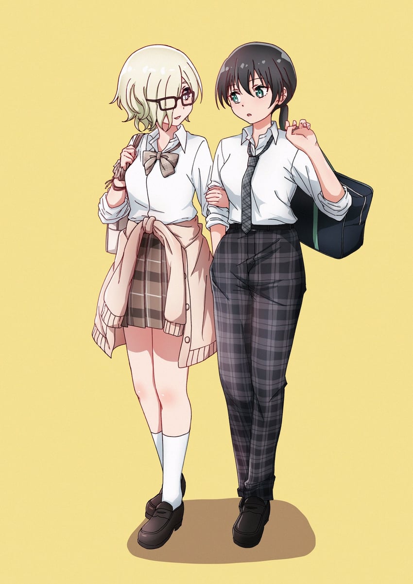takasaki yu and mia taylor (love live! and 1 more) drawn by koukoutou_(seikoutoutei)