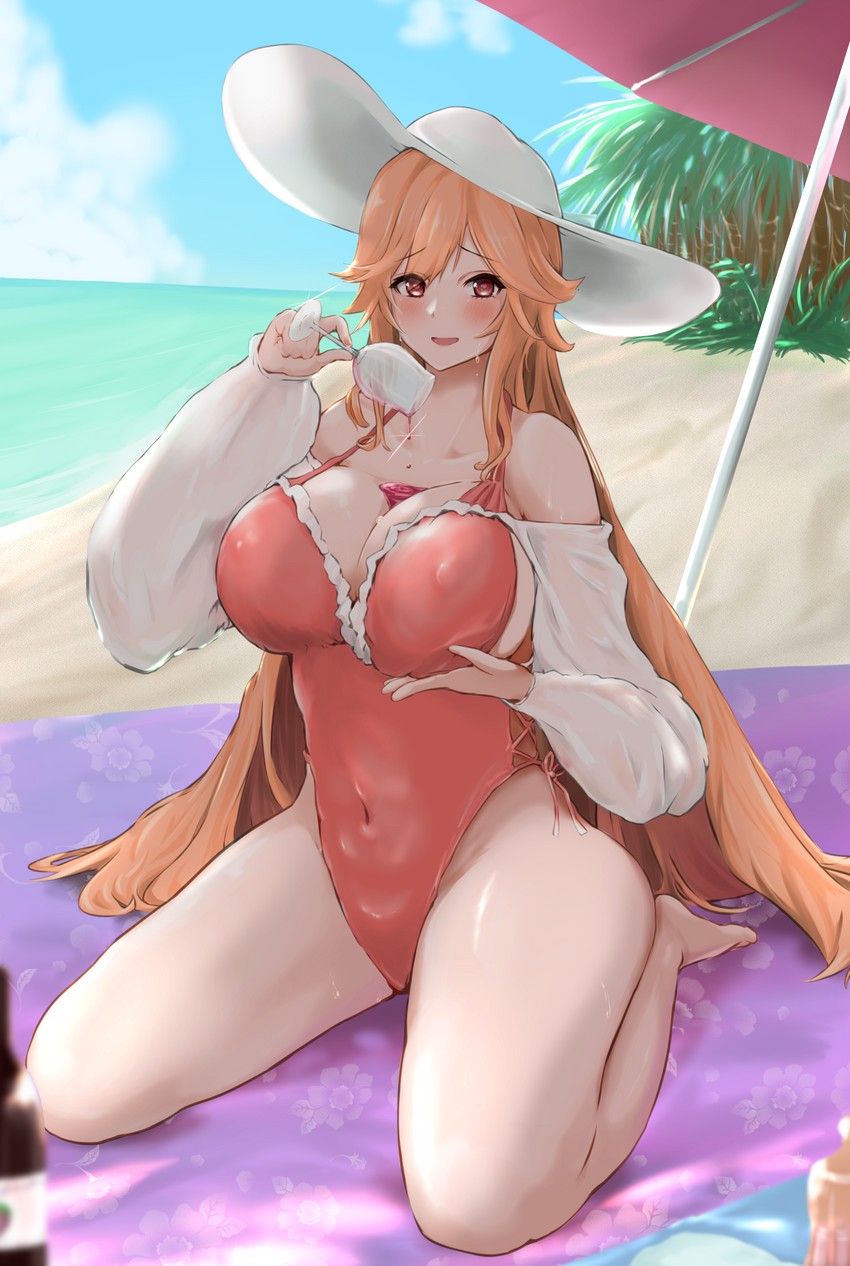richelieu (azur lane) drawn by oza_osuwari