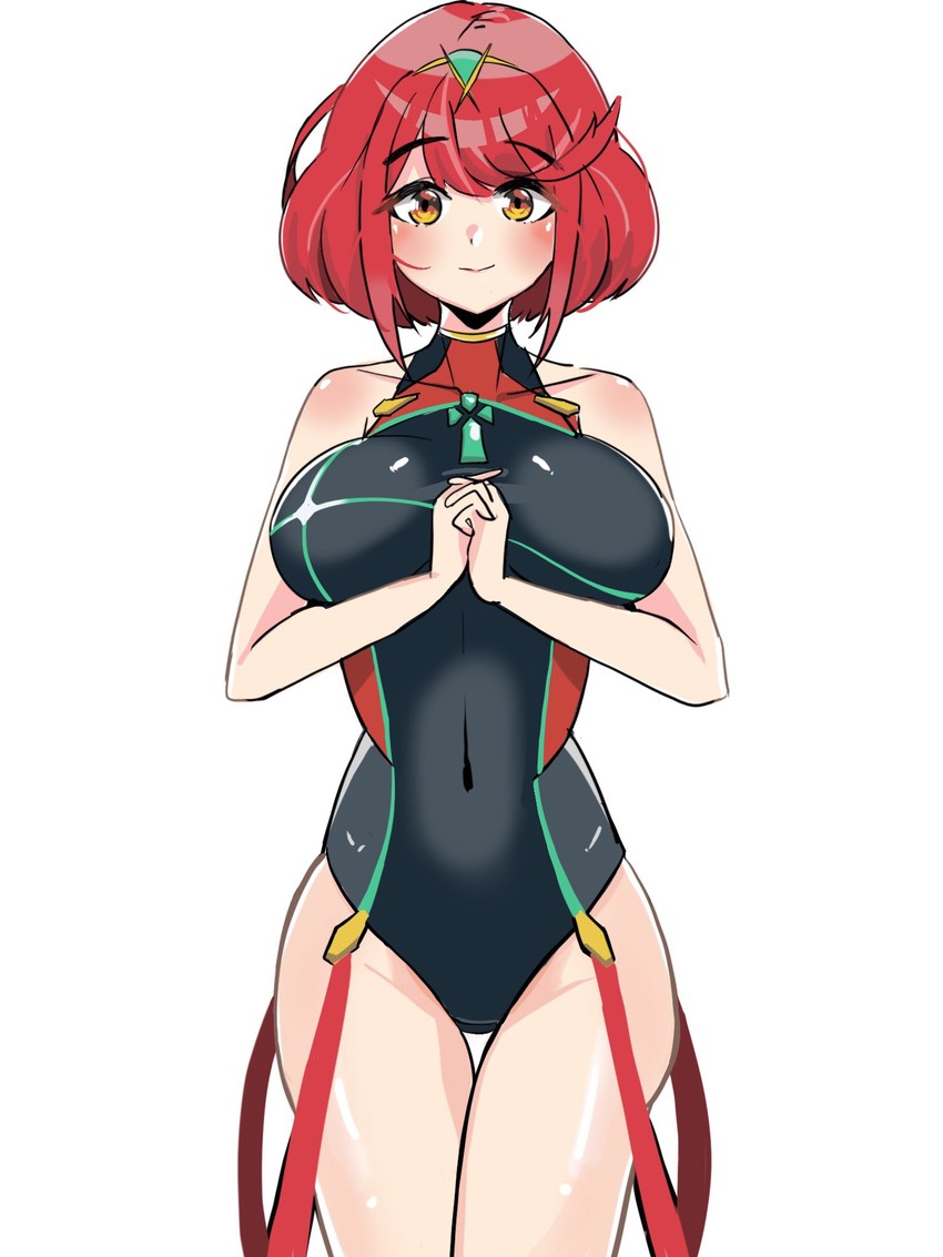 pyra (xenoblade chronicles and 1 more) drawn by iruka