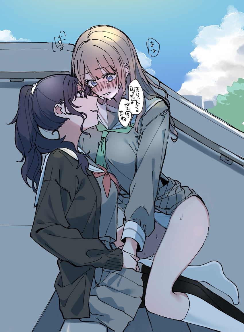 asahina mafuyu and mochizuki honami (project sekai) drawn by tohan_(nacht0210)