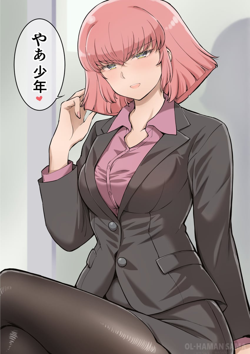 haman karn (gundam and 1 more) drawn by iwasaki_masakazu