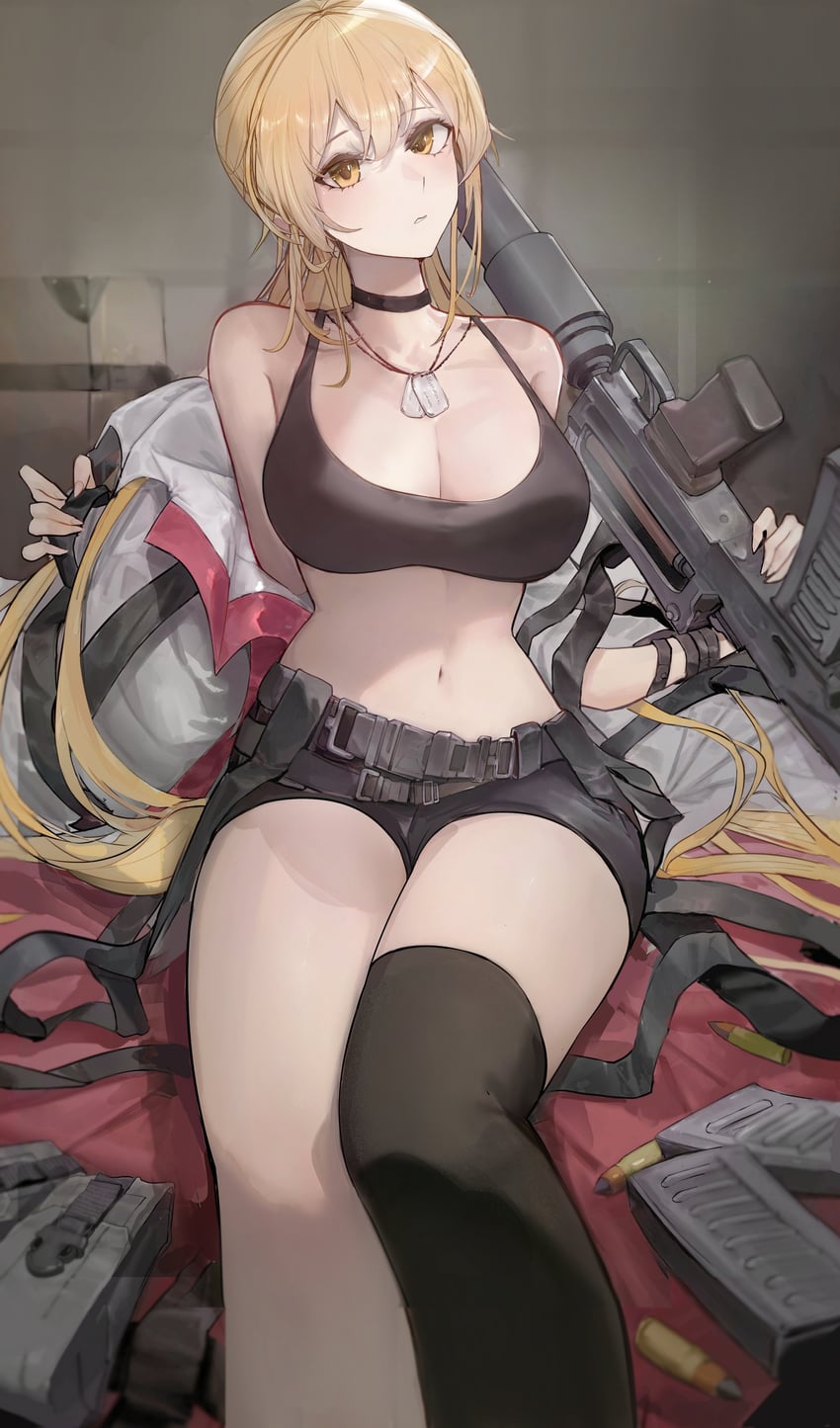 ots-14 and groza (girls' frontline and 1 more) drawn by huinjebi