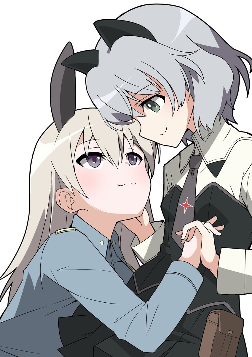 sanya v. litvyak and eila ilmatar juutilainen (world witches series and 1 more) drawn by sekienji