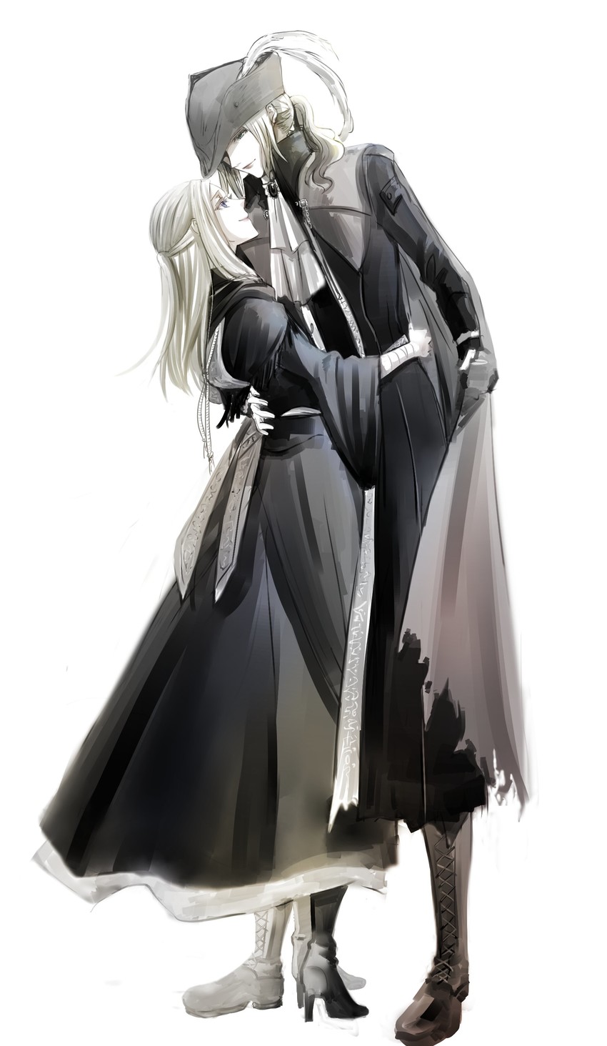 lady maria of the astral clocktower and saint adeline (bloodborne) drawn by itsuki_(itsukiovo)