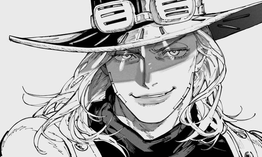 gyro zeppeli (jojo no kimyou na bouken and 1 more) drawn by kani_ka_nanika