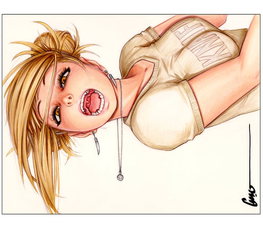 toga himiko (boku no hero academia) drawn by omar_dogan