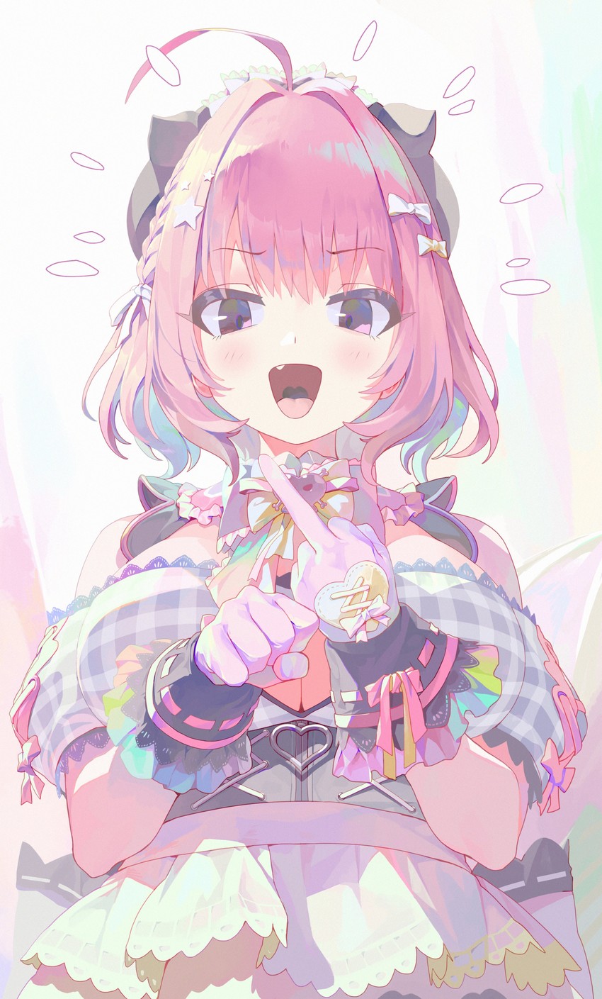 yumemi riamu (idolmaster and 2 more) drawn by bsue