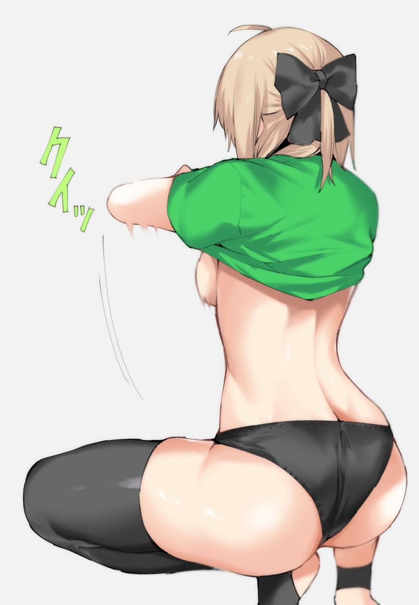 okita souji (fate and 2 more) drawn by danimaru