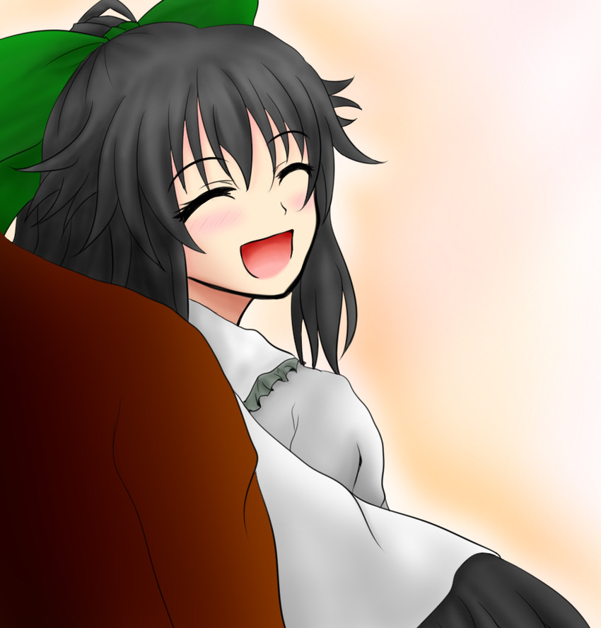 reiuji utsuho (touhou) drawn by azumax