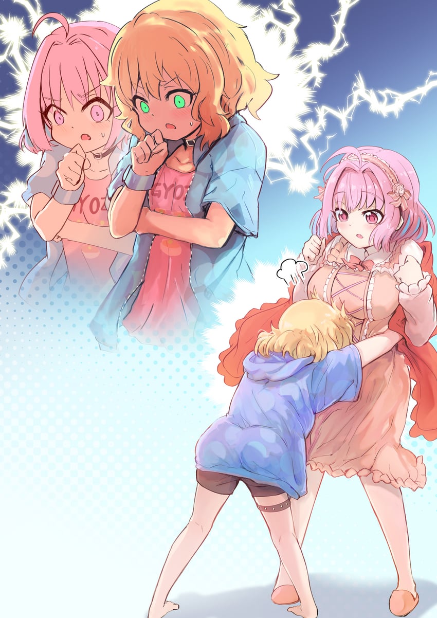 yumemi riamu and sakurai momoka (idolmaster and 1 more) drawn by icarus_(2010741)