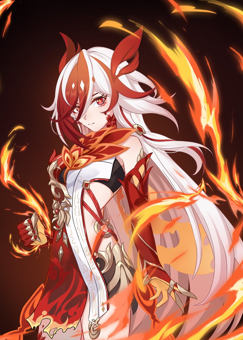 fu hua (honkai and 1 more) drawn by m78_zaitaoaotezhanshi