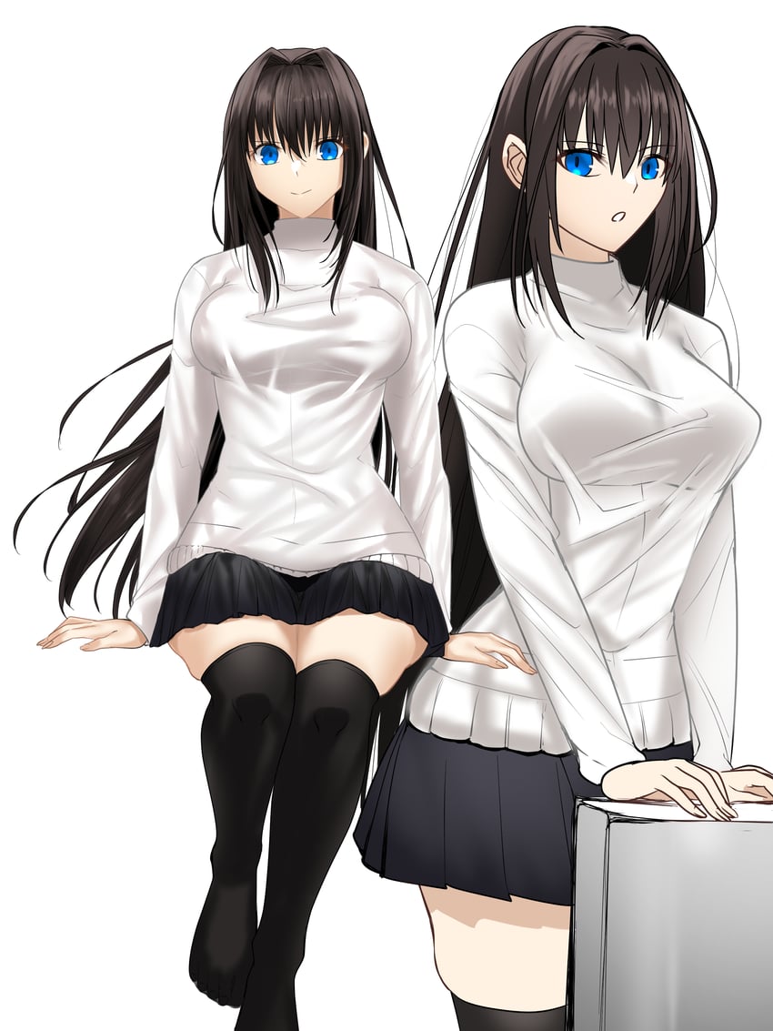 aozaki aoko (mahou tsukai no yoru) drawn by blue_notuki