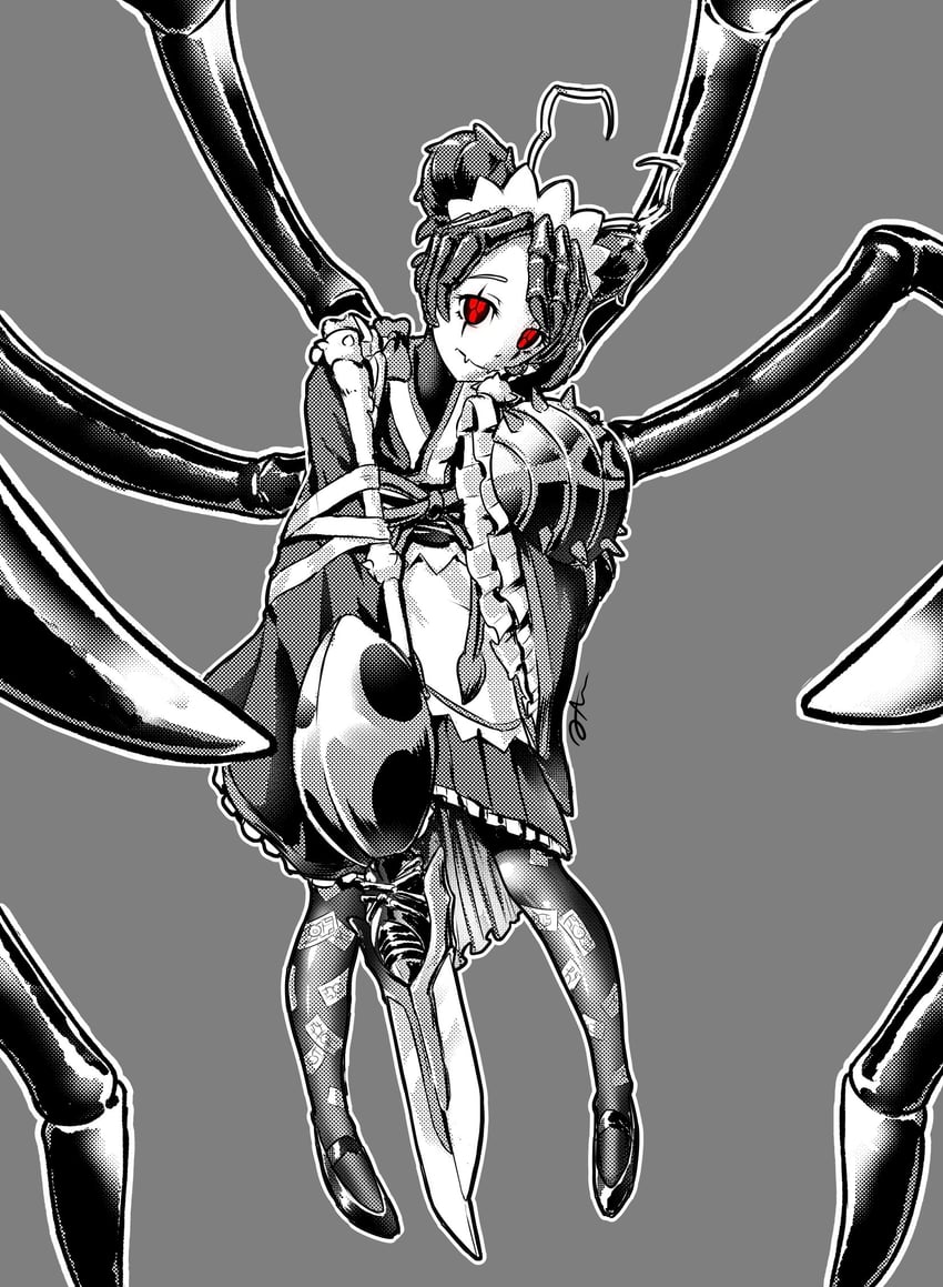 entoma vasilissa zeta (overlord) drawn by qtini