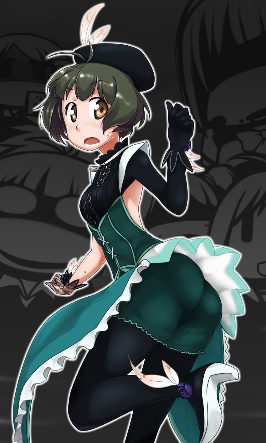 akizuki ryo (idolmaster and 2 more) drawn by ttomm