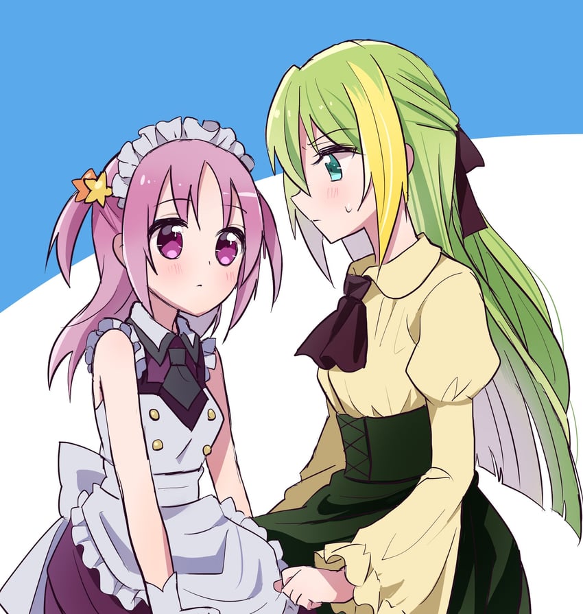 alina gray and misono karin (mahou shoujo madoka magica and 1 more) drawn by miyuara
