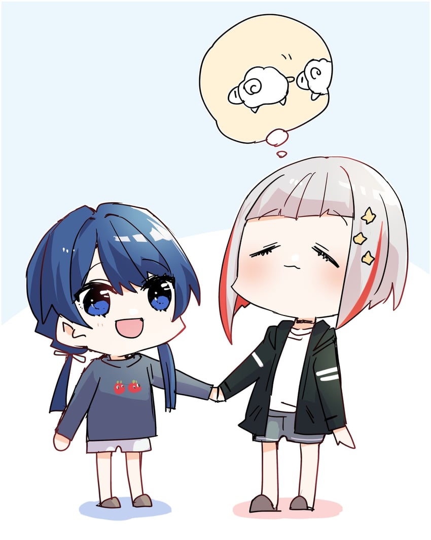 murano sayaka and yugiri tsuzuri (love live! and 1 more) drawn by kanduki_kamibukuro