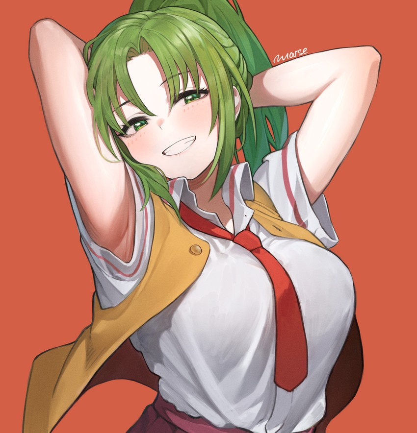 sonozaki mion (higurashi no naku koro ni) drawn by marse_(rokudaime)