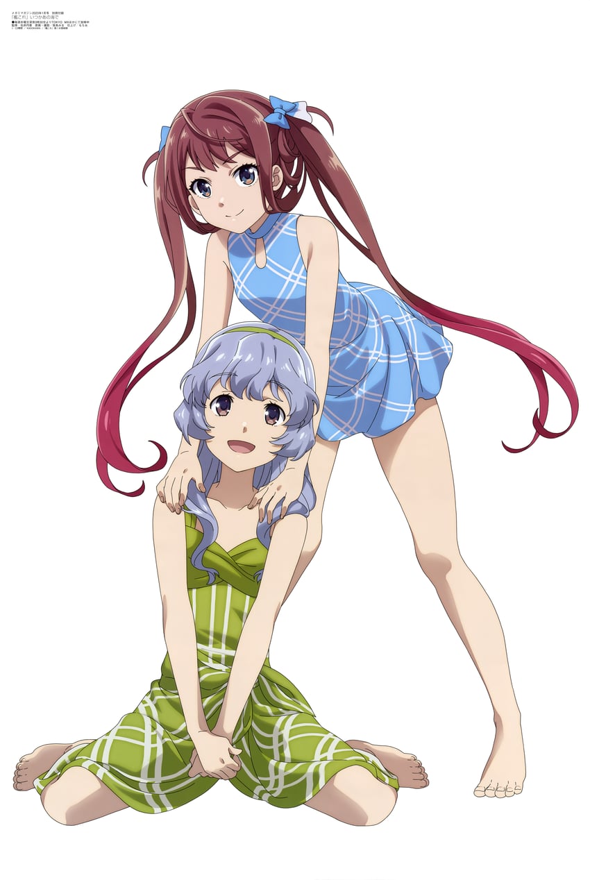 asagumo and yamagumo (kantai collection and 1 more) drawn by ishii_madoka