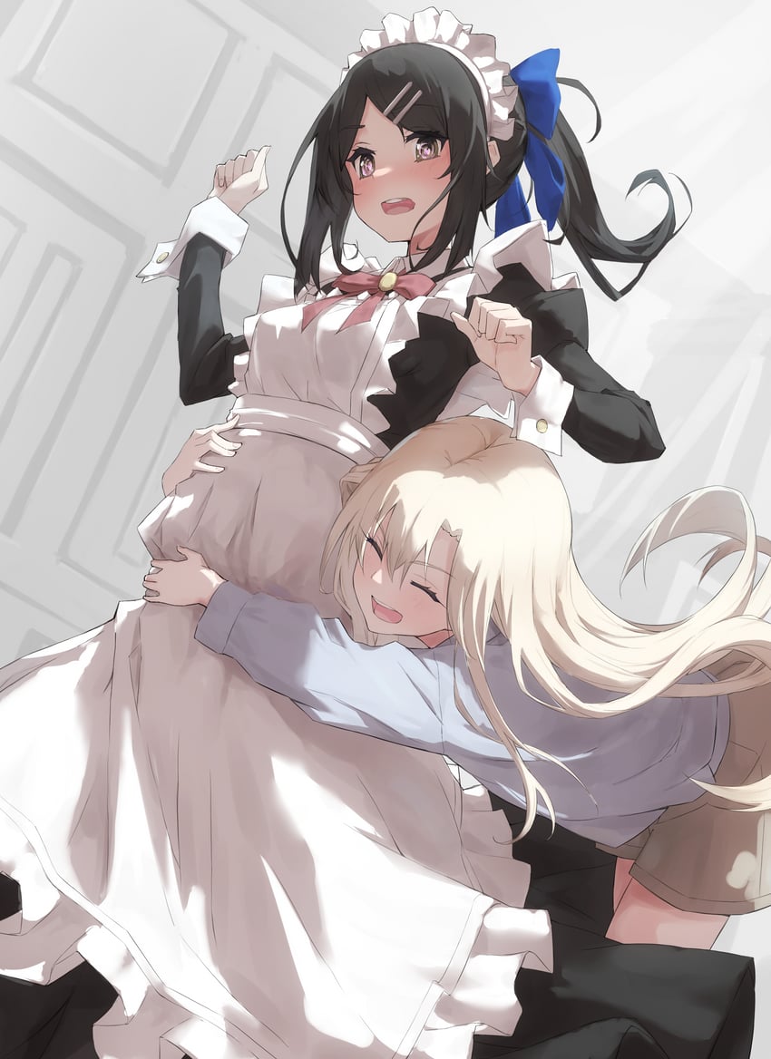 illyasviel von einzbern and miyu edelfelt (fate and 1 more) drawn by hore_(user_frns7872)
