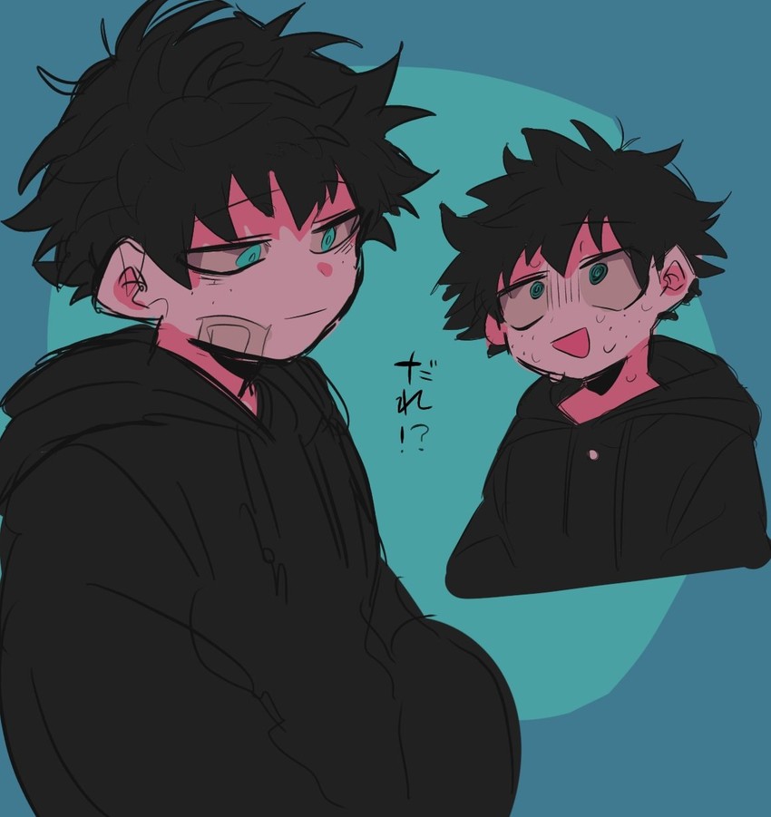 midoriya izuku (boku no hero academia) drawn by torotoro_saamon