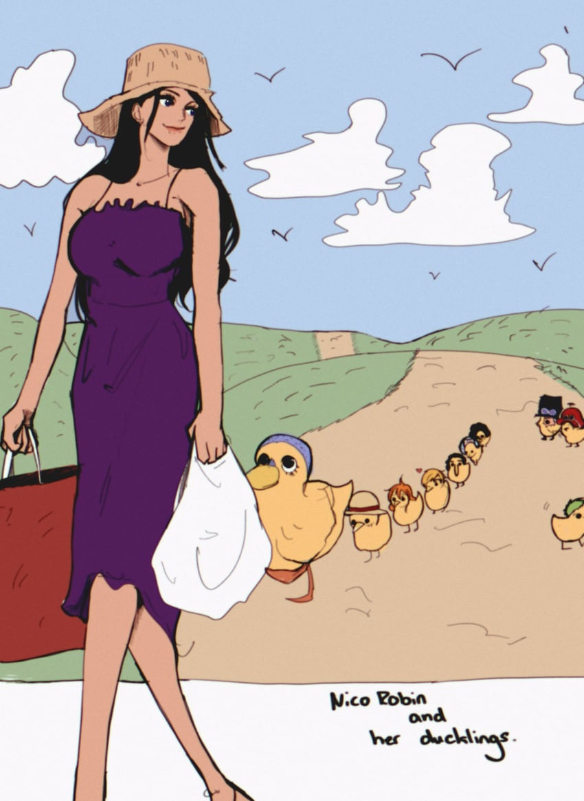 nami, monkey d. luffy, nico robin, roronoa zoro, sanji, and 6 more (one piece) drawn by dr000mi