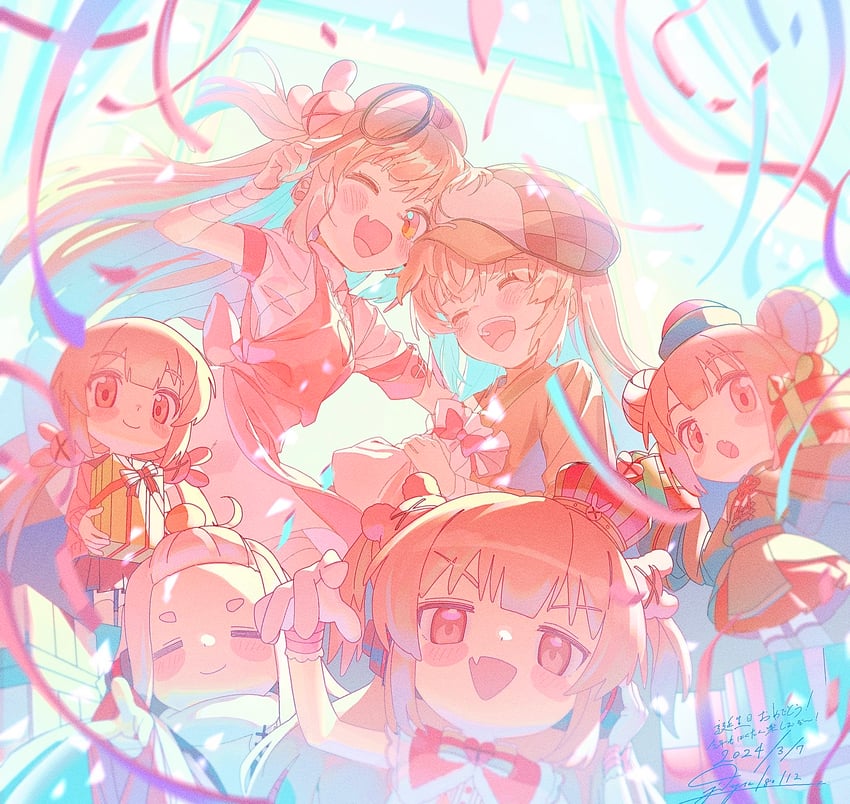 natori sana and saigou r irori (sana channel) drawn by jdge