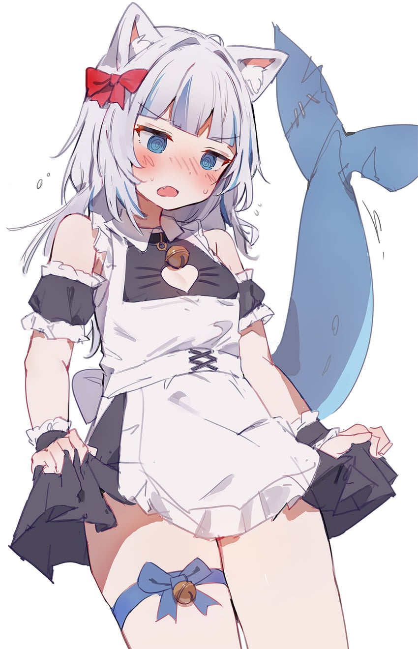 gawr gura (hololive and 1 more) drawn by orobou