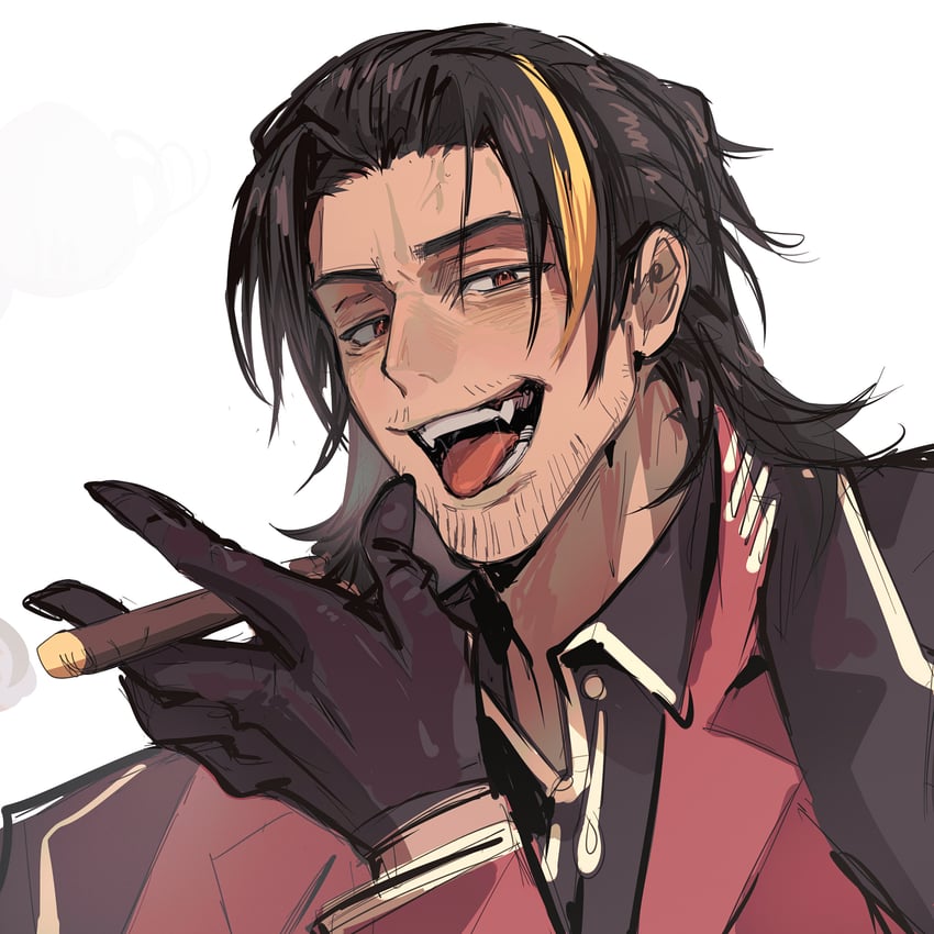 lei heng (project moon and 1 more) drawn by mikan_ckc